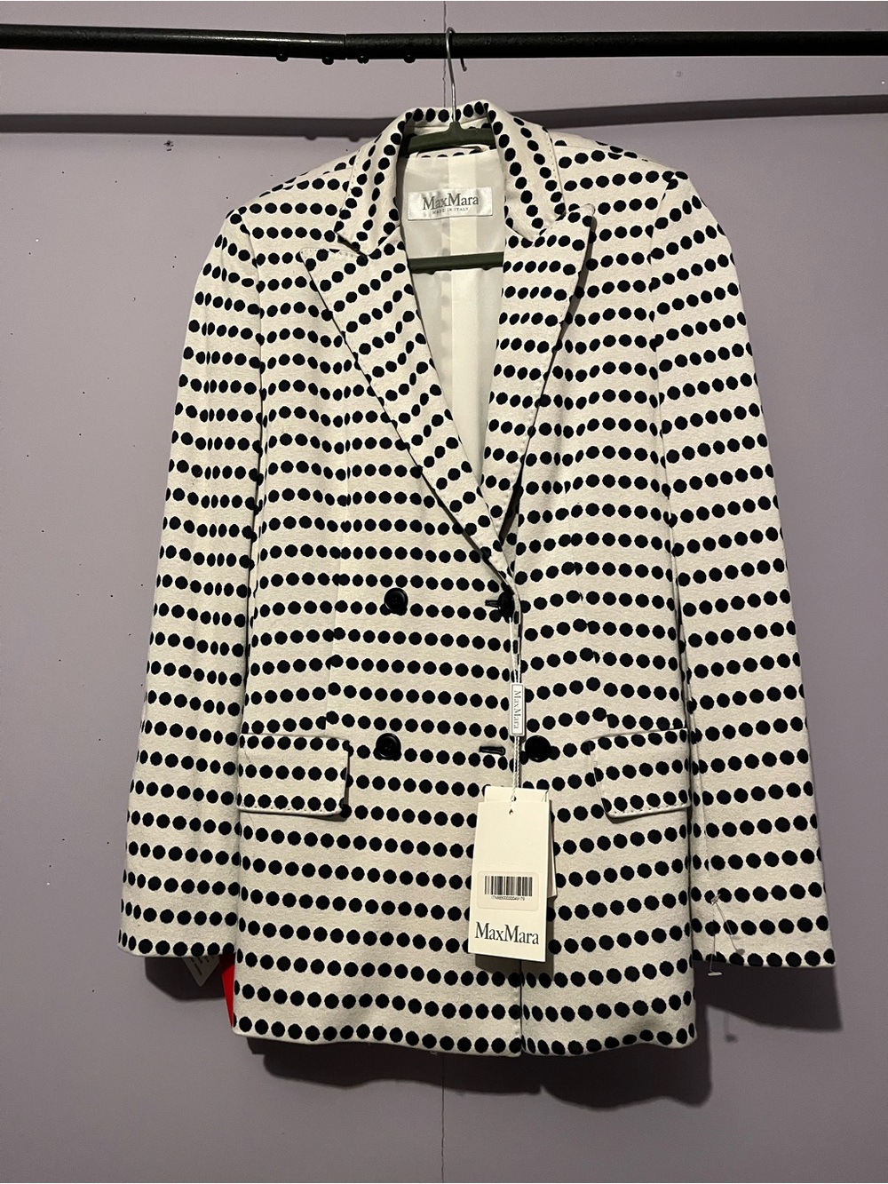MaxMara Boyfriend Blazer Jersey Jacket